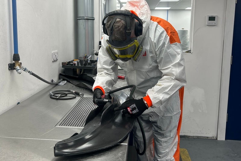  Composite manufacturing - carbon fibre trimming, manufacturing, composites, bonding, assembly